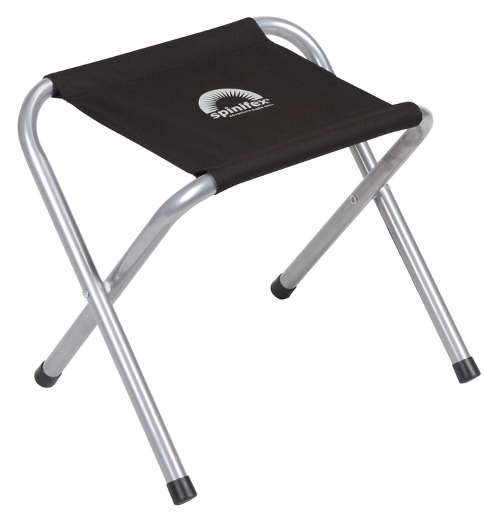 Spinifex Folding Stool Black