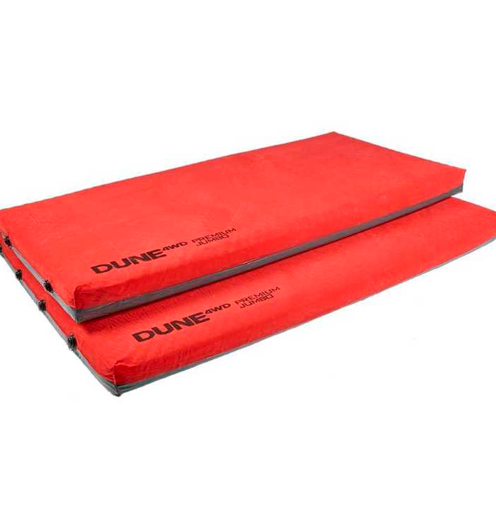 Dune 4WD Premium Jumbo Mat with Pillow Red