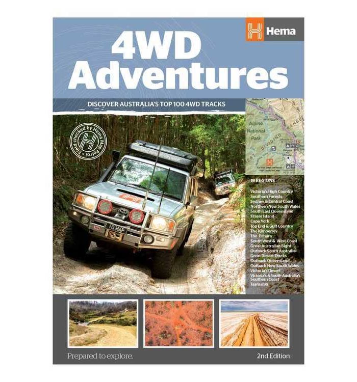 Hema 4WD Adventures Book (2nd Edition) Multicoloured