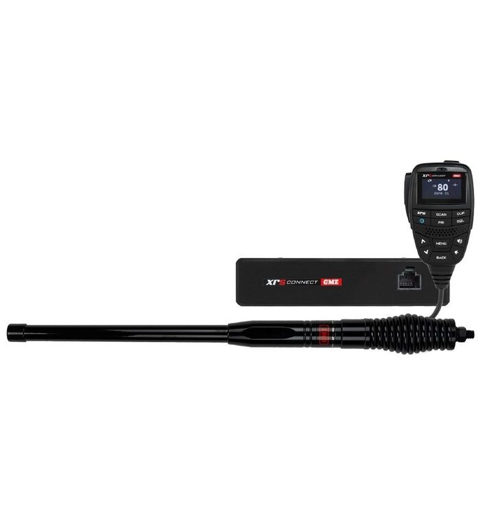 GME XRS 370 UHF Connect 4WD Pack Black