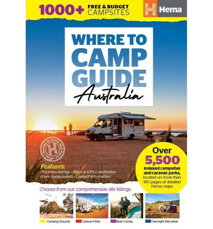 Hema Where To Camp Guide Australia