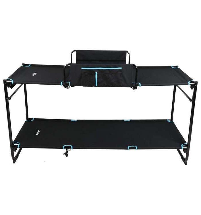 Spinifex Kids Easy Set Bunk Bed Black & Blue