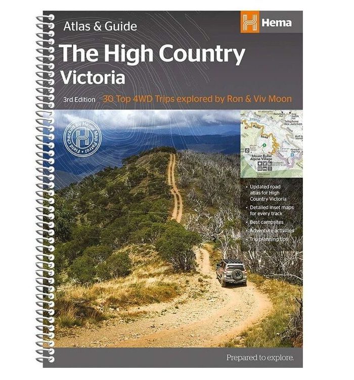 Hema Victoria High Country Atlas & Guide Multicoloured