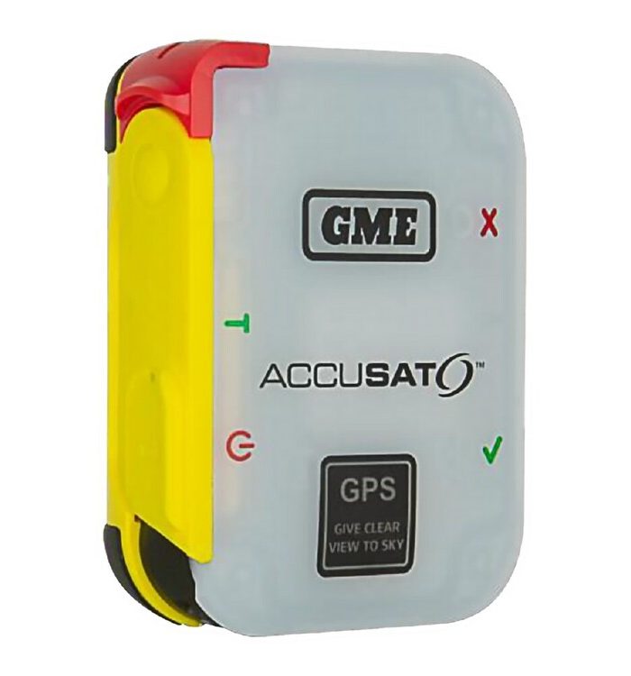 GME MT610G 406 MHz Personal Locator Beacon with GPS Multicoloured