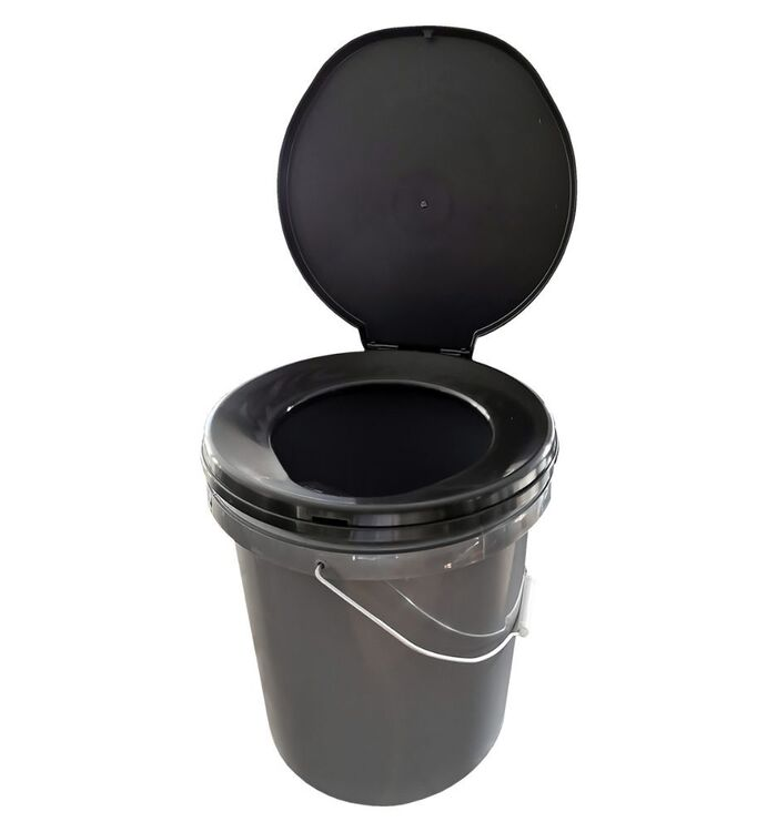 Spinifex Outhouse Bucket Camp Toilet Grey