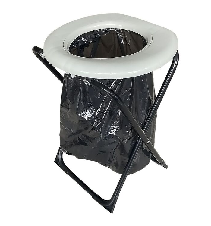 Spinifex Folding Camp Toilet Seat Grey