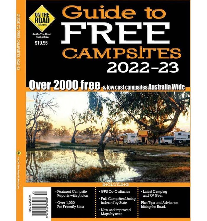 On The Road Guide To Free Campsites 2022-2023 Edition White
