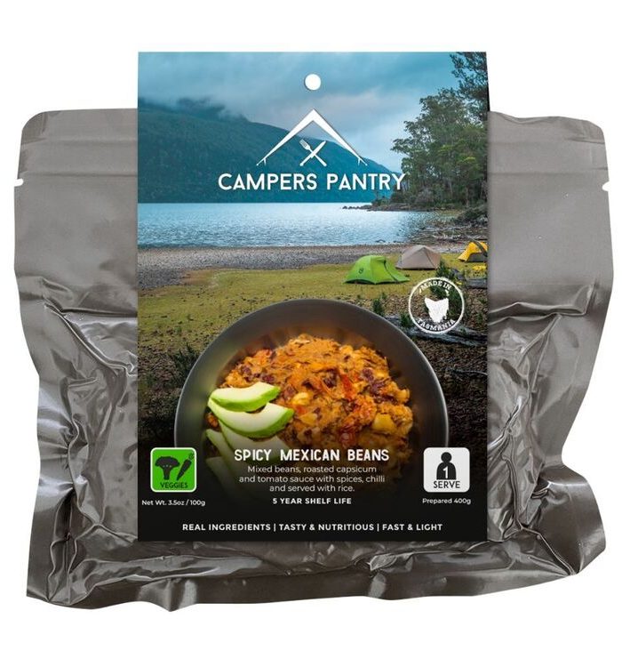 Campers Pantry Expedition Mexican Spiced Beans Single