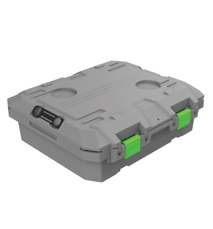 TRED 50-40 Shallow Storage Box 25L Grey 25 L