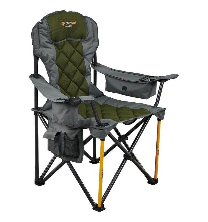 Oztrail Sierra Elite Chair Grey