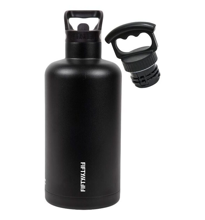 Fifty/Fifty Tank Growler 1.9L Black 1.9l