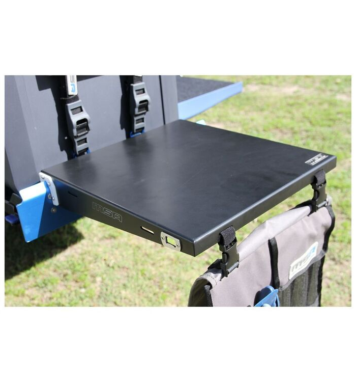 MSA 4X4 Drop Slide Clip-on Table Grey